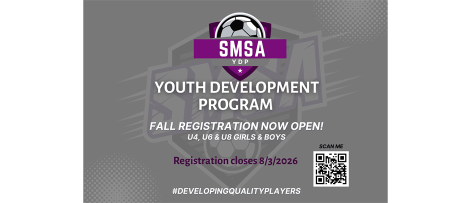 SMSA YDP Fall Registration!